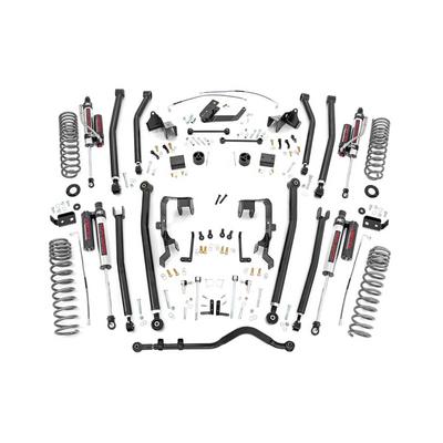 Rough Country 4" Jeep Long Arm Suspension Lift Kit with Vertex Reservoir Shocks - 79050A